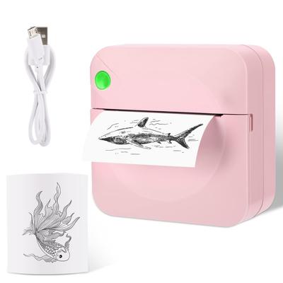 Компактный беспроводной Bluetooth-термопринтер для этикеток и фотографий