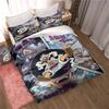 2026 NewComfortable bedding set featuring the cartoon character Monkey D. Luffy, including duvet cover and pillowcases;