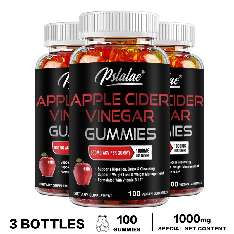 Pslalae - 1000mg Apple Cider Vinegar Gummies - Weight Management