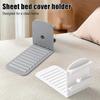 Клипсы для фиксации простыни, набор держателей простыни с фиксирующей полоской для нескользящего углового крепления, сохраняют простыни плотно прилегающими к матрасу разных размеров