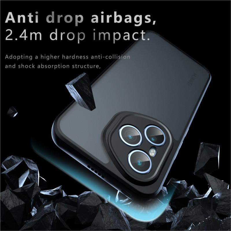 For Honro 400 Pro Case for Honro 400 Pro Cover Simple Black Matte Shell Anti-fingerprint Phone Case Case For Honro 400 Pro 5G
