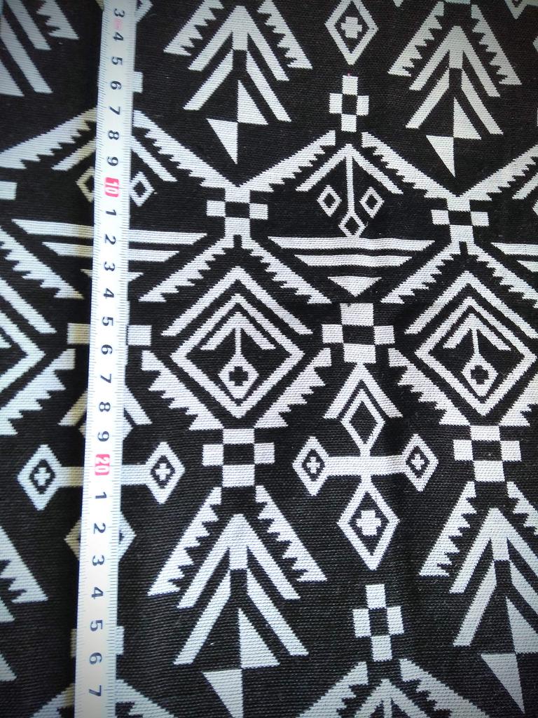 Полосатая ткань в этническом стиле 2 м лоскуты ткани родной узор Ortega материалы для рукоделия принадлежности для рукоделия изготовление сумок ручной работы переделка джинсовой ткани