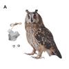 Поддельная приманка в виде совы, отпугивающая птиц, контролирующая домашний и садовый декор в виде совы/1 шт.
