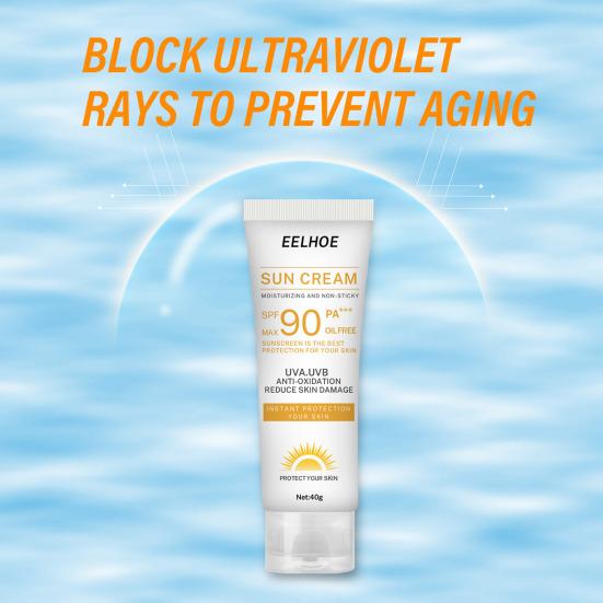 40 г солнцезащитный крем безопасный легкий растительные экстракты восстанавливающий влагу УФ-солнцезащитный крем для женщин