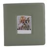 Photo Album Fit for Polaroid Wide 300 400 90x110mm Photos 36 Pages 288 Pictures Capacity PU Leather Cover Front Window