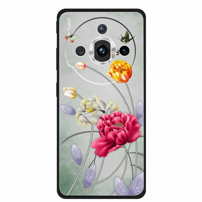 Для ZTE nubia Z60S Pro 6.78" Чехол ТПУ Мягкий Черный Силикон Расписной Милый Кот Звездный Чехол для Nubia Z60S Pro Роскошные Животные Funda