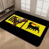 A-Agip E-Eni Racing Car Bathroom Mat Kids Room Bedroom Decoration Balcony Anti-Slip Doormat Living Room Welcome Rug