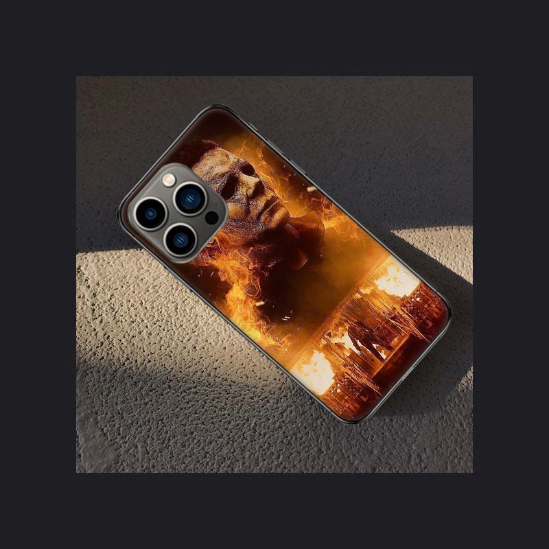 Halloween The Curse Of Michael Myers Horror Movie Phone Case For Apple Iphone 16 15 Plus Soft 13 12 Mini Cover 11 14 Pro Max Cap