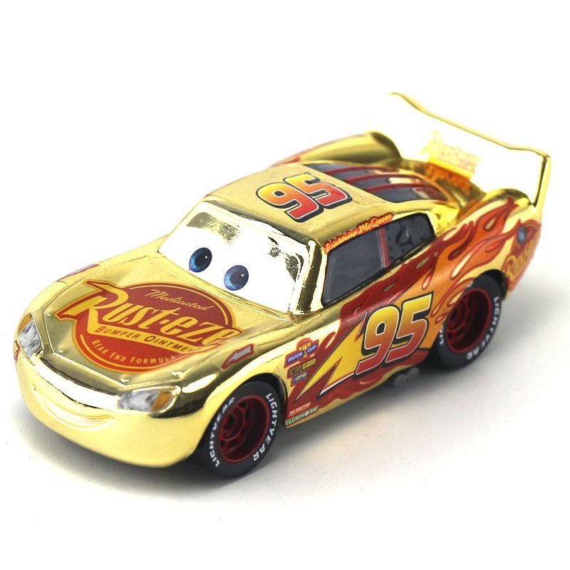 Disney Cars 95 Динозавр Серый Маккуин Сплав Детская Игрушечная Машинка Модель