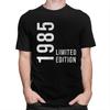 Awesome 40th Retro Vintage 1985 Printed T Shirt Men 100 Cotton Tshirt Custom Years Birthday Gift Tees Fashion Tshirts
