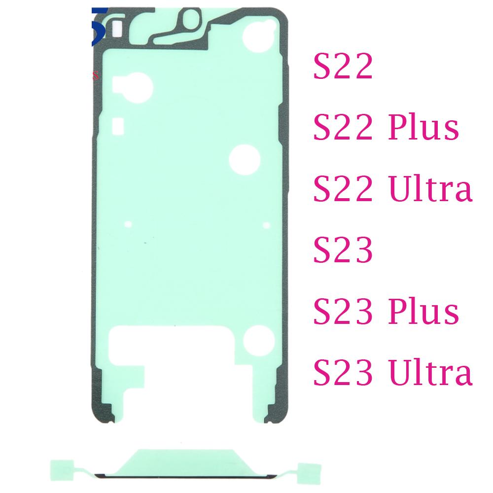 15Pcs For Samsung S21 S20 S22 S23 S24 S25 Ultra Plus FE LCD Tape Front Bezel Housing Middle Frame Chassis Glue Adhesive Sticker