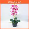 Aphrodite Artificial Phalaenopsis Rchb Potted Plant  For Gift And Decor Interior