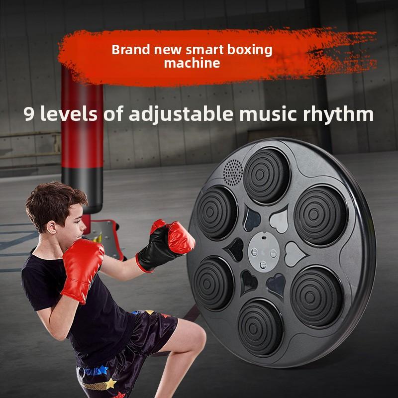 Домашний фитнес Умные тренировки Музыка Бокс Настенная мишень Тренажер Bluetooth Музыкальная боксерская машина