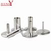6mm/8mm/10mm/12mm/19mm/51mm Stainless Steel SS304 Sanitary Hose Barb Pipe Fitting Ferrule OD 50.5mm-64mm fit 1.5" 2" Tri Clamp