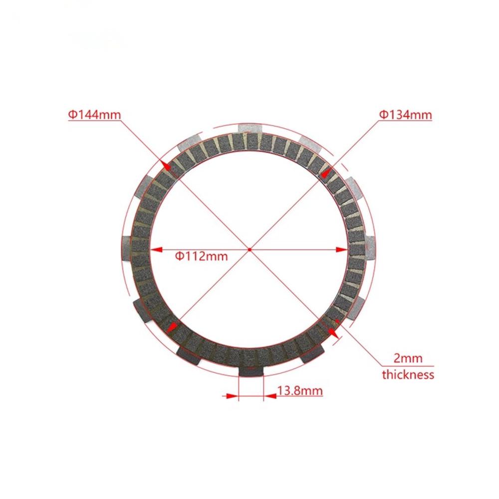 Фрикционные диски сцепления Hengjian Z300 для внедорожных мотоциклов KTM, Husqvarna и GASGAS Kaixi