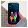 Lama Llama Alpacas Phone Case For Apple iPhone 15,14,13,12,11,Pro,X,XS,Max,XR,Plus,Mini Soft Black Cover