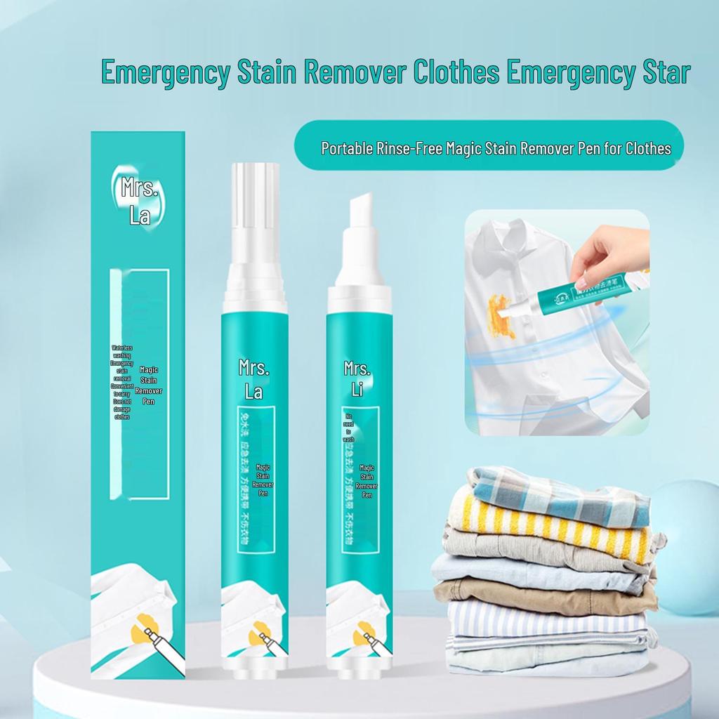 Li Tai Tai Instant Waterless Clothing Stain Remover Pen for White Clothing Oil Stains