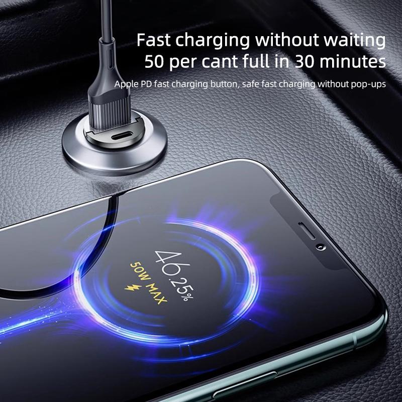 JEQS5 Car Charger USB Type-C Fast Charging Power Adapter For Lexus F SPORT ES RX NX LS UX LM LX GX LC RZ IS CT GS RC HS SC TX LBX IS30