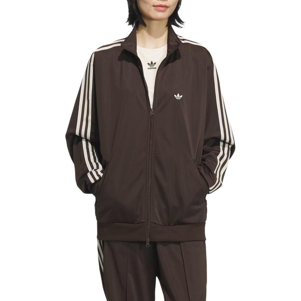 Adidas Originals Beckenbauer Track Suit Aw24 Unitefit Logo Pattern Outdoor Casual Sports Zip Stand Collar Jacket Unisex Jacket JD5267