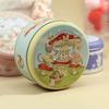 Cartoon Pattern Biscuit Packaging Iron Can 3D Relief Gift Packaging Box  Gift Wrapping