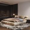 Modern Simple Massage Bed Bedroom Double Luxurymodern Massage Full Floor Design Bed Sleeping Platform Muebles Home Furniture