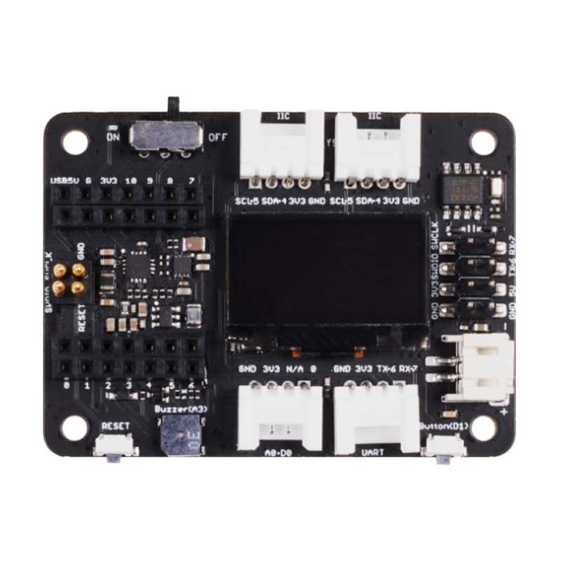 OLED Basic HAT Board for RPi, Quick Prototyping with Rich Peripherals and No Soldering Required
