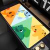 Large Anime Mouse Pad Pokemon Squirtle xcm Carpet Laptop XXL Gamer Keyboard Mat Mousepad Edge White Tassel Rubber Table Mat