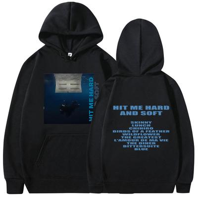Hit Me Hard and Soft Tour Hoodies Мужские и женские свободные толстовки с капюшоном Длинный рукав свитера для фанатов Подарок