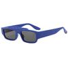 Sunglasses European and American new small frame square sunscreen sunglasses concave stylish personalized granular glasses