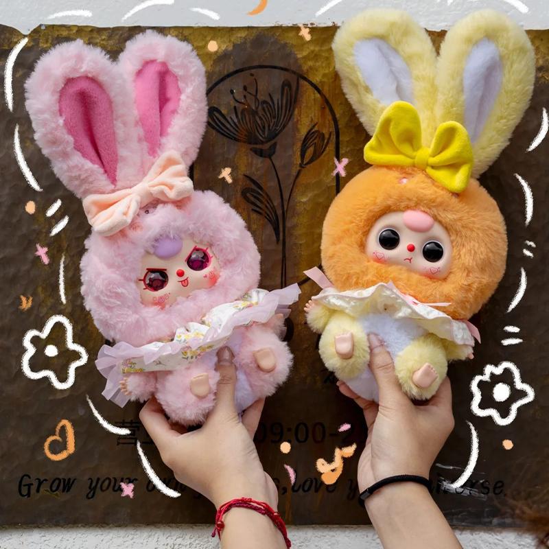 Baby Three Lily Rabbit Town 2Nd Generation Blind Box Series Plush Toys Multi Style Design Sleep Companion Doll Mystery Box Gifts