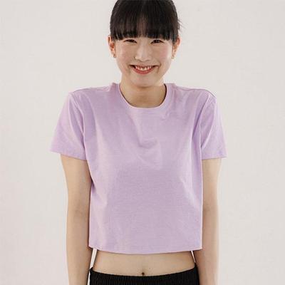 Футболка Slim9 Vegan Semi Crop, короткая - 12 цветов