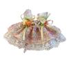 Pretty Princess Dress Floral Lace Doll Accessories  for West Highland Labubu