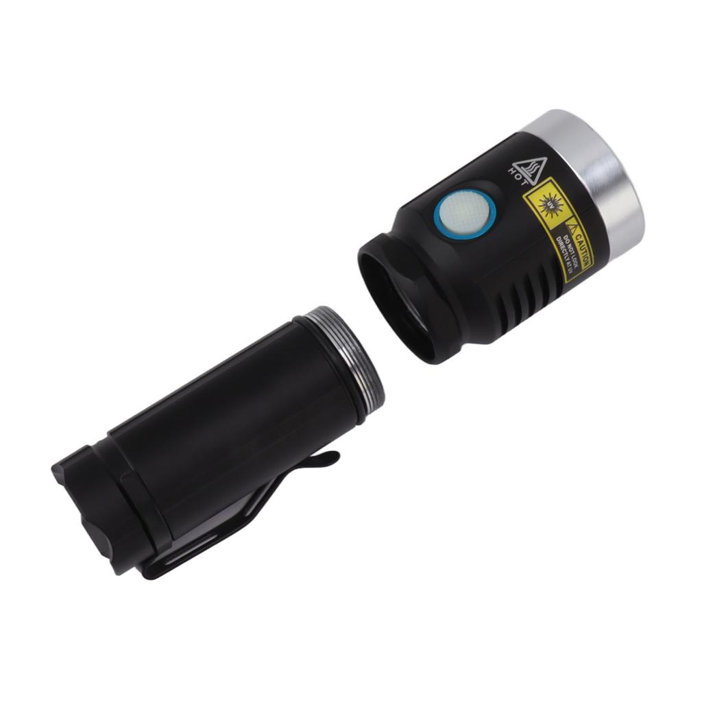 Светодиодный ультрафиолетовый фонарик 20 Вт 365 нм, перезаряжаемый через USB, УФ-фонарик, свет для обнаружения мочи домашних животных, для сухих пятен кошек и собак