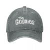 2022 New Spring Autumn Unisex The Goonies TV Series Baseball Cap Hip Hop Baseball Hat Sports Washed Washed 100% Cotton Cap Hats