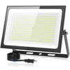 KIWEN Outdoor Waterproof LED Floodlight, 500W, 55,000LM, 100V, Daylight Color, Work Light, Sign Light, IP66, Heavy Rainproof, Outdoor Light, LED