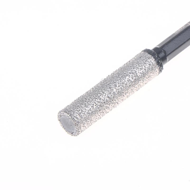 2Pcs 5-12Mm Vacuum Brazed Dry Drill Bit Set - Dual-Purpose Dry/Wet Use For Porcelain/Granite/Tile/Marble
