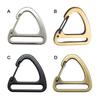 4 Colors Triangle Carabiner 32mm Keychain Belt Buckles Spring Quickdraws Clip  Camping Hiking