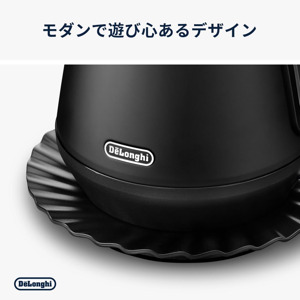 Ecletica Electric Kettle De’Longhi KBY1200J-BK