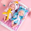 Adorable Mini Doll Simulated Animal Clothes Best Gift Lifelike Realistic Baby  For Kids
