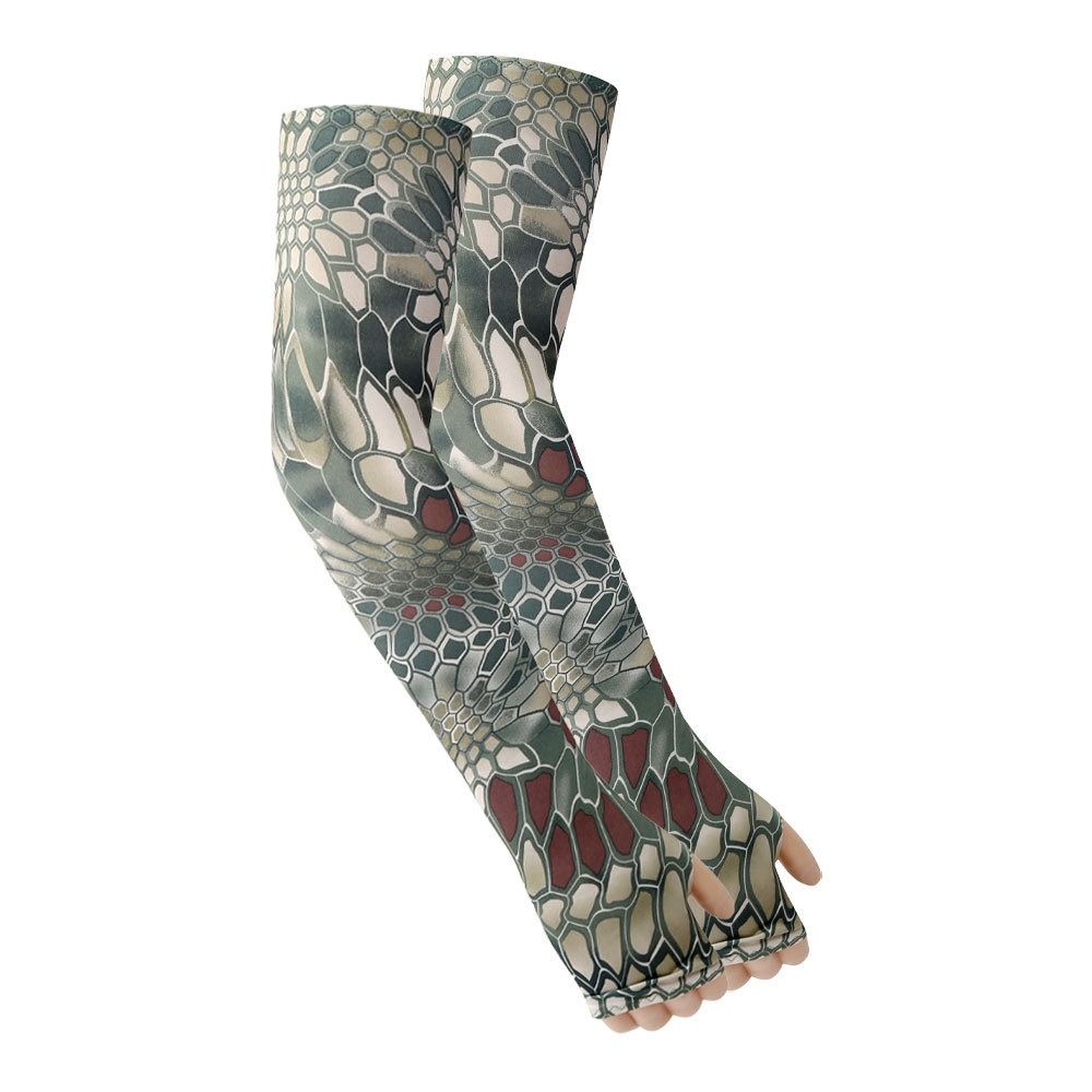 Long Sleeves Driving Camouflage Arm Sleeves Cooling Sleeves Ice Silk sleeve Sun Protection Sleeves