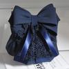 Flower Bow Snood Sweet Women Spring Clip High Quality Hairgrips Cover Net  Office Lady