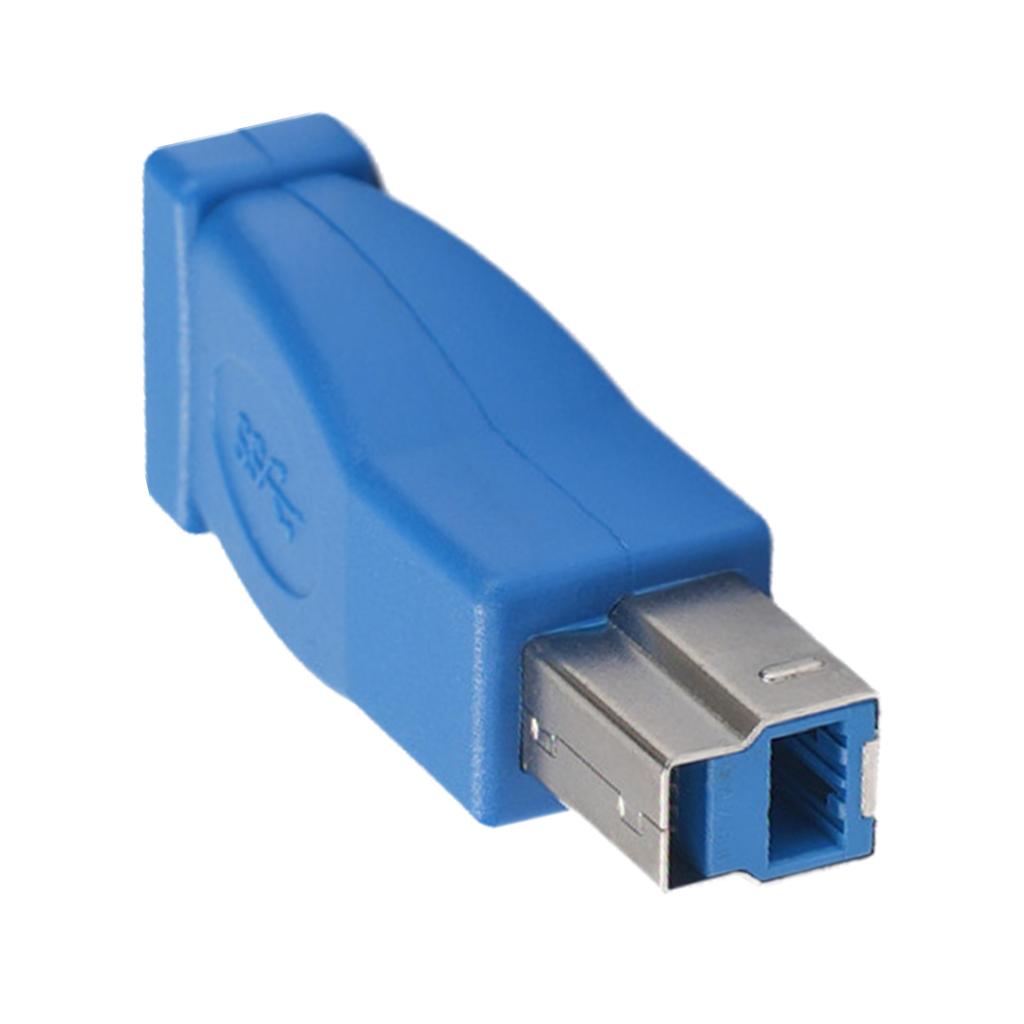 Конвертер USB B3.0 «папа» в «мама» типа C для быстрой передачи данных, зарядки принтера и внешних жестких дисков