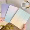 Чехол-книжка с градиентом и подставкой для планшета iPad Air 8 7 6 11 13 M4 M3 M2 12-го A19 11-го 10-го Поколения A16 10.9 Mini 6/7 Ударопрочный чехол