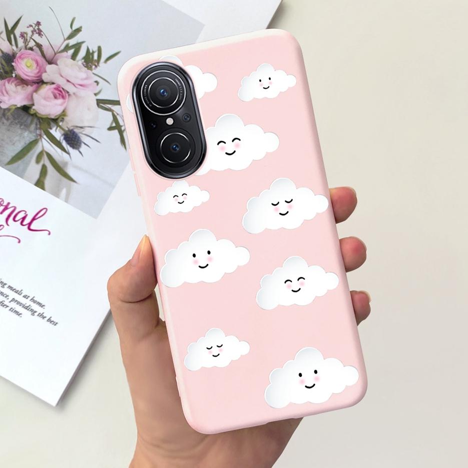 For Huawei Nova 9 SE Case Cute Dinosaur Cartoon Back Cover Soft Silicone Phone Case For Huawei Nova 9 Pro Nova9 SE Fundas Bumper