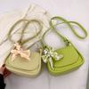 Chic Candy Color Mini Lipstick Bag 2022 Autumn Korean Trendy Small Square Bag