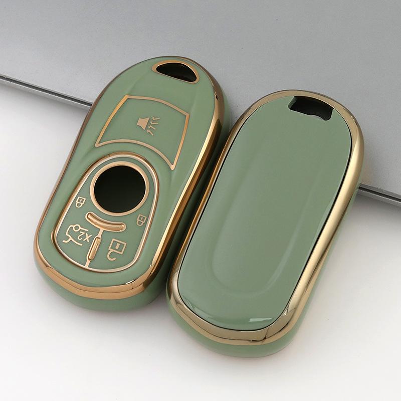 Чехол для ключа Buick Envision для Encore GX, Regal, LaCrosse, GL68 - Декоративный чехол-сумка для автомобиля с пряжкой