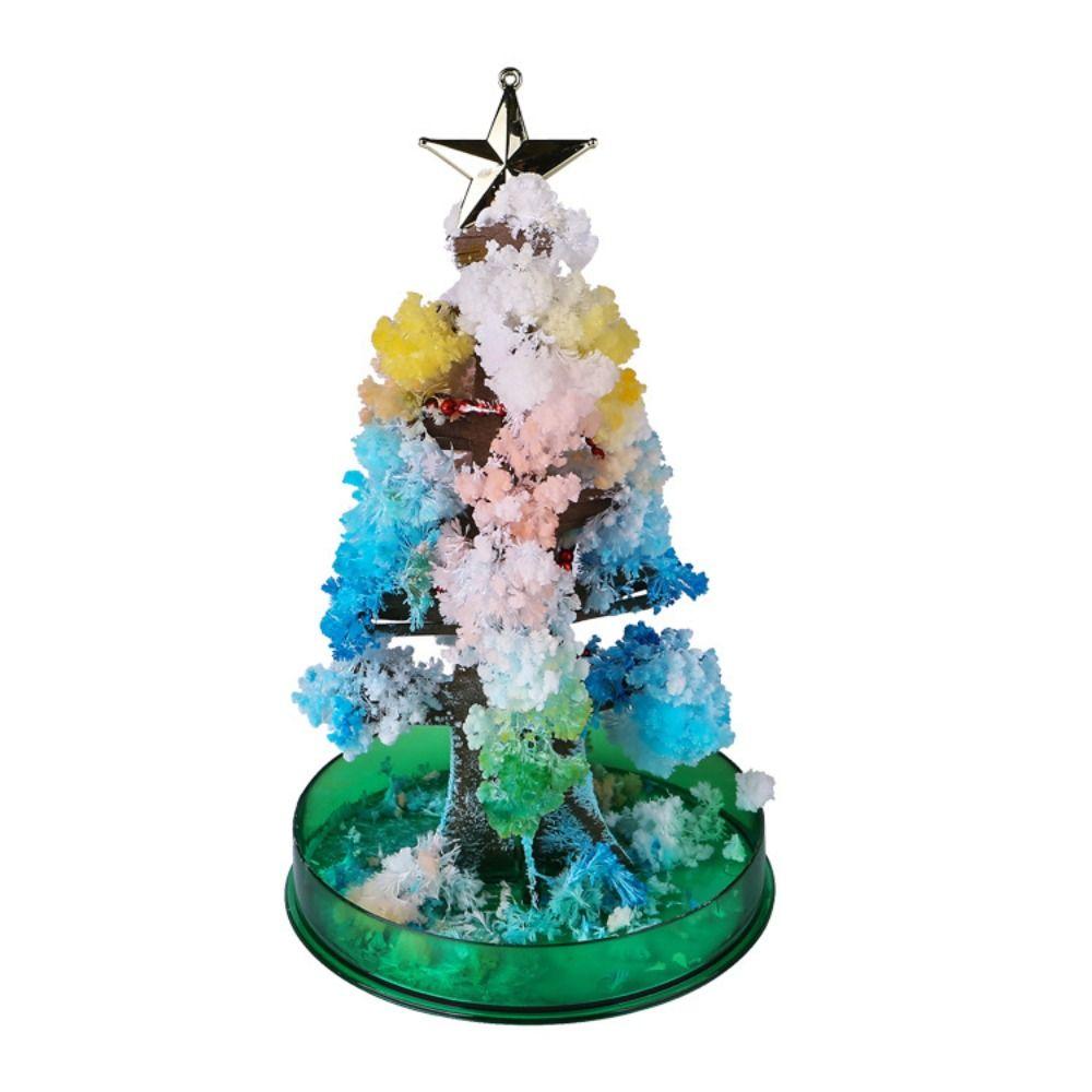 Волшебная растущая рождественская елка своими руками забавный рождественский подарок игрушка для взрослых детей домашний фестиваль вечеринка декор реквизит мини-елка