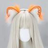 Cat Foxes Faux Furs Ears Headband Cute Halloween Fancy Dress Cosplay Costume Handmade Animal Furry Ears Hair Hoop Women