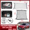 Сетка в багажник для SEAT Leon Cupra Leon Mk4 KL1 KL8 2024 Эластичная сетка-карман для автомобиля Нейлоновые аксессуары