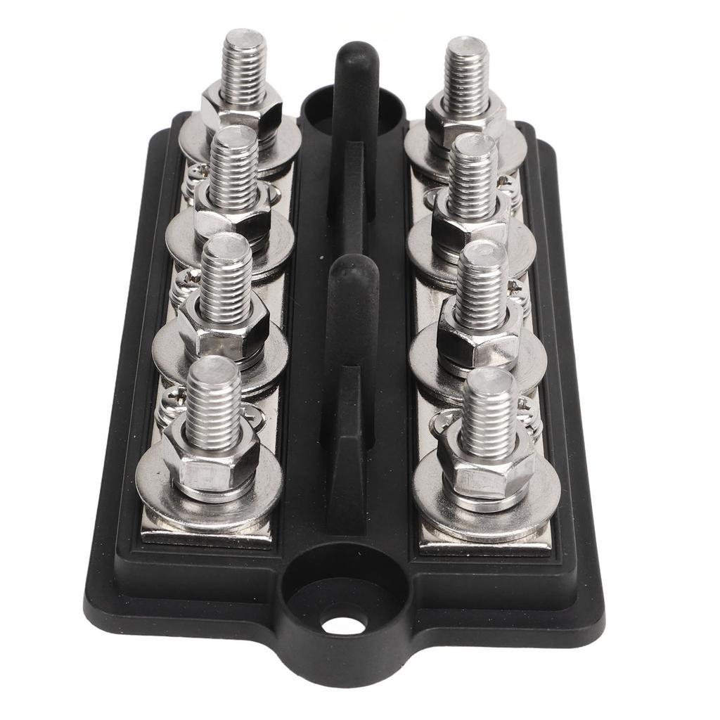 Блок распределения питания DC12-48В 150А 8 шпилек М10 Аккумуляторная шина для автомобилей, лодок, яхт, грузовиков